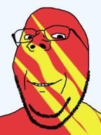 county flag flag:østfold glasses hair looking_at_you norway smile soyjak stubble subvariant:wholesome_soyjak teeth transparent_background variant:gapejak østfold // 600x800 // 54.4KB