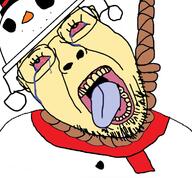 ack bloodshot_eyes crying dandy's_world dave_and_bambi death hanging noose rope theandikaofficial // 760x704 // 271.5KB