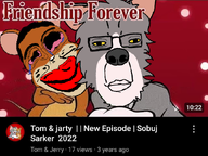 2022 2soyjaks animal bangladesh bloodshot_eyes brown_skin cat cat_ear crying distorted dot ear fnf_pedo freckles friendship fur furry glasses gray_hair gray_skin grey_hair grey_skin hair hand hands_up happy hitler_mustache jakparty_soy jartypedo jewtube lips looking_at_you mouse mouse_ears mustache red_background red_eyes red_lips red_sclera series:esl_pedo_league soyjak subvariant:chudplier subvariant:furpedo subvariant:jartycuck subvariant:patrick tail tear text tom_and_jarty tom_and_jerry trend:jartycuck trend:slopjak variant:chudjak white_hair yellow_sclera youtube youtube_thumbnail // 864x649 // 468.1KB