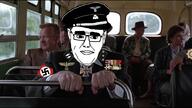 armband badge chud closed_mouth clothes court glasses hat irl irl_background jared_fogle movie nazism receding_hairline shawshank_redemption soyjak subvariant:chudjak_front suit swastika variant:chudjak // 2050x1153 // 410.1KB