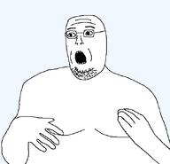 donald_trump man_tits open_mouth stubble subvariant:nurwegian variant:norwegian // 652x629 // 11.0KB