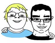 animated boymoder child chud_troon_alliance communism friendship glasses hanging kurumi_nanase music nazism noose old pink_hair rope scissors sound stubble subvariant:chudjak_front tongue tranny variant:bernd variant:chudjak video wholesome // 650x512, 57.6s // 13.1MB