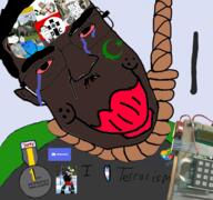 ack award big_lips brown_skin discord furry islam obsessed rope slopjak star_and_crescent subvariant:jartycuck suicide terrorist variant:chudjak // 1920x1798 // 2.1MB