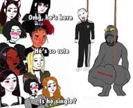 2soyjaks ahegao aids arm back black_skin bloodshot_eyes blush broly_culo brown_hair buff cat_ear choker clothes cross crying doomer ear earring female femjak flag full_body glasses grey_skin hair hand kuz leg makeup meme multiple_soyjaks mustache noose nose_piercing omg_hes_here open_mouth red_hair rope smile soot soot_colors soyjak soyjak_party stubble text tongue track_suit variant:carterjak variant:gapejak variant:kuzjak wojak yellow_hair // 933x753 // 640.5KB