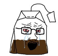 cry crying glasses open_mouth red_eyes series:objakt subvariant:crying_soyak_ears2 tea teabag transparent_background variant:soyak