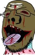dasyu eyes_gouged fucking_disturbing glasgow_smile gore hindu hinduslop meta:tagme nails nightmare_fuel pajamas pajeet shitskin subhuman torture variant:ross_scott // 125x192 // 22.2KB