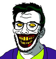 big_lips clothes crazy dc dcau green_hair joker joker_(dc) jokerised juker laughing lipstick looking_at_you red_eyes scientoloju_(user) suit variant:scientolojak white_skin why_so_serious // 681x720 // 21.3KB