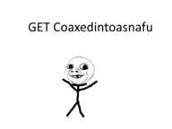 COAX baby coaxed_into_a_snafu coaxedintoasnafu deformed stickman subvariant:nathaniel variant:gapejak // 800x600 // 13.8KB