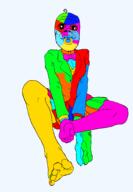 baby deformed foot pacifier school_uniform skirt smile sock subvariant:jacobson trend:colorjak variant:a24_slowburn_soyjak yuzugin // 1425x2053 // 130.7KB