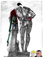 amerimutt blush brown_skin chud clothes coca_cola mexican_flag mexico mutt open_mouth realistic scared soyjak soyteen statue variant:chudjak worried // 1800x2403 // 4.1MB