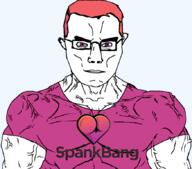 antimatter ass glasses gooner heart meta:leaky muscles orange_skin porn purple_eyes purple_shirt spankbang subvariant:muscular_chud variant:chudjak // 875x768 // 205.7KB