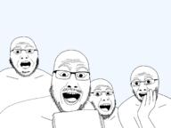 glasses holding_object looking_at_you multiple_soyjaks open_mouth soyjak stubble template transparent_background variant:familyjak // 2048x1538 // 61.9KB