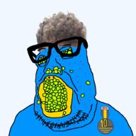 acne award beak faggot glasses hollow open_mouth pea say_the_line series:x_inmigrants soyjak squinting stubble transparent_background variant:peason zoomer zoomer_hair // 1000x1000 // 230.9KB