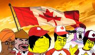 5soyjaks amerimutt angry asiamutt asian baseball_cap bindi brown_skin canada closed_mouth clothes flag flag:canada glasses gun hair hat kohler meta:tagme nas:amerimutt open_mouth pistol purple_hair rice_hat soyjak stubble subvariant:kohler tranny turban variant:a24_slowburn_soyjak variant:chudjak yellow_skin // 850x494 // 537.8KB