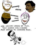 a_wyatt_mann clothes gooner islam muslims ominous pajeet pol_(soyjak_party) running shitskin smug subvariant:chudjak_seething subvariant:wholesome_soyjak suit suitcase tranny variant:bernd variant:chudjak variant:gapejak variant:impish_soyak_ears variant:pajeetjak // 599x748 // 175.8KB