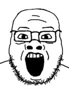 glasses open_mouth stubble variant:portjak // 373x522 // 8.4KB