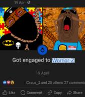 Astrofene_(namefag) Circus_2_(NameFag) Warrior-Z(user) ack antenna arrow autism award batman bloodshot_eyes brown_skin chain crimean_tatar crying dead dress emoticon engagement facebook flag:isis gem glasses globe gooner hanging heart hello_my_name_is_(sticker) icon isis islam jigsaw_puzzle jihad jihadist kazami_yuuka kratos link namefag_drama namefags poop punisher ring roach rope shitskin soyjak speech_bubble stubble subvariant:unbotheredchud suicide tatarroach template the_absolute_state_of_the_booru thumbs_up tongue transparent_background turkroach variant:bernd variant:phillip wing // 720x818 // 422.5KB