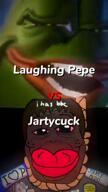 ai_generated animated capcut frog jartycuck laughing map_(pedophile) pedophile pepe pepelaugh variant:alicia variant:bernd video vs // 360x640, 25s // 4.0MB