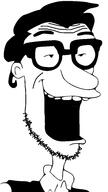 cartoon clothes drew_pickles glasses hair nickelodeon open_mouth rugrats smile smug soyjak stretched_mouth stubble unreasonably_large variant:unknown // 5774x10280 // 451.9KB