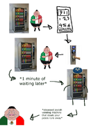arrow clothes crying evil hat jewish_star jews_stole_my_money judaism kippah money peso somethingawful star_of_david subvariant:meximutt_front2 subvariant:unbotheredmeximutt trend:obsessed_food variant:meximutt vending_machine // 1500x2000 // 1.2MB