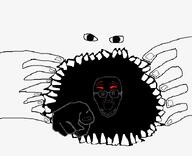 4chan front_facing monster mouth_open old teeth variant:unknown // 690x562 // 21.9KB