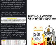 2soyjaks 33 CHRISTIAN_GEMERALD april april_3 catholic christianity crying jesus john_(bible) luke_(bible) luke_23:45 march march_19 mark_(bible) mark_15:33 matthew_(bible) matthew_27:45 more nasa orthodox // 1280x1044 // 534.2KB