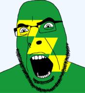 angry flag flag:miyazaki glasses hair japan looking_to_the_left miyazaki open_mouth soyjak stubble teeth thick_eyebrows todofuken transparent_background variant:cobson // 721x789 // 28.1KB