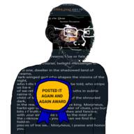 award kolyma_darkspooky_(theme) morpheus morpheusfag_(soyjak.party) smug soyjak soyjak_party variant:soyak wordswordswords // 600x600 // 183.7KB