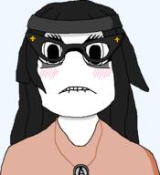 biting_lip closed_mouth clothes hair looking_at_you necklace variant:soytan // 531x583 // 27.6KB