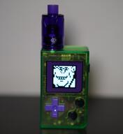 ear gameboy gem internet_is_leaking irl pixel_art redraw smile soyjak stubble vape variant:impish_soyak_ears video_game // 2000x2178 // 406.4KB
