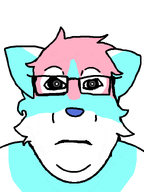 big_eyes closed_mouth double_chin fat fur furry scared schizo shocked subvariant:neutralplier tranny transgender_flag transparent_background variant:markiplier_soyjak // 600x800 // 36.6KB