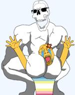 cunny cunnytranny lolicon skeleton skull skullaryan soyjak tranny variant:bernd variant:chudjak variant:cobson // 1100x1400 // 101.5KB