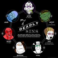 angry bible blood calm christianity closed_eyes closed_mouth clothes cracked_teeth crown deadly_sin drinking_straw ear encyclopedia_britannica fire food foodjak frown fruit glasses glowing_eyes goblin gradient grape green_eyes green_skin hand hat heart large_nose multiple_soyjaks mustache nosebleed open_mouth orange_eyes pineapple pinejak pointing pointing_at_viewer pointy_ears purple_eyes red_eyes soyjak stubble subvariant:feralrage text variant:feraljak variant:gapejak variant:impish_soyak_ears variant:markiplier_soyjak variant:nojak variant:soyak variant:upsidedownjak vein wine wrinkles yellow_eyes // 1600x1600 // 892.7KB