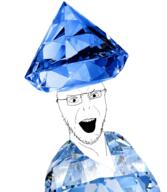 clothes gem glasses open_mouth soyjak stubble variant:deh voldemort // 803x922 // 670.0KB