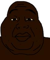 bald brown_skin soyjak variant:alicia // 443x523 // 9.5KB