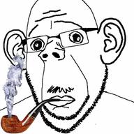 cross_eyed ear glasses lips mustache nose pipe raised_eyebrows rip_bozo smoke stubble variant:poopson // 721x720 // 69.1KB