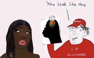 black_skin eyebrows eyelashes hair lips nigger subvariant:female_cobson variant:cobson woman you_look_like_this // 1284x796 // 663.9KB