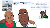 asian bangladesh bengali_text bindi brown_skin cold_war countrywar crying flag:bangladesh flag:india flag:pakistan flag:provisional_government_of_bangladesh gun hanging india no_more_brother_wars pakistan rope smile taqiyah turban variant:bernd variant:cobson variant:feraljak war wikipedia // 2640x1485 // 789.4KB