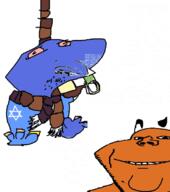 animal cyan funny gay hang horse horseracetests hrt jovial jovial-merryment judaism meme noose nose orange tranny troon variant:impish_soyak_ears variant:unknown // 602x680 // 45.7KB