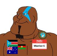 Warrior-Z(user) australia black_skin christianity cross series:keep_raging_on_them south_sudan subvariant:mexiaryan variant:meximutt // 878x872 // 72.7KB