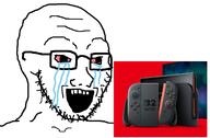 box crying glasses nintendo nintendo_switch_2 smile soyboy stubble teeth variant:soyak video_game // 2138x1400 // 366.9KB