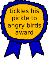 accessory angry_birds award blue_ribbon nas nas:award not_a_soyjak text tickles_his_pickle_to_angry_birds_award // 177x217 // 5.3KB