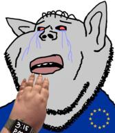 big_lips cry crying eternal_anglo hand sad variant:impish_soyak_ears watch // 500x575 // 241.7KB