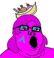 admin arch_linux banana_split_ice_cream female magenta_skin mouth_open pink_skin purple_skin quote quote_(user) quote_admin subvariant:soprina variant:tony_soprano_soyjak // 750x800 // 20.5KB