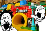 2soyjaks arm block factory glasses hair hand looking_at_you merge meta:high_resolution meta:tagme mushroom nintendo open_mouth pointing question_mark series:fusionjaks soyjak stubble subvariant:markiplier_and_gapejak_pointing super_mario super_nintendo_world variant:gapejak variant:markiplier_soyjak variant:two_pointing_soyjaks video_game // 3000x2000 // 4.0MB