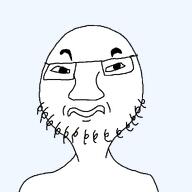 angry beard glasses stubble template variant:yakubzong yakubZONGS // 1000x1000 // 17.4KB