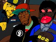 artist:supernigga blm_logo brown_skin car fnf_pedo gangster hood janny jartycar police red_eyes red_lips ring scared scarf smug subvariant:chudjak_front subvariant:chudplier subvariant:jartycuck subvariant:patrick trend:jartycuck uniform variant:chudjak variant:markiplier_soyjak variant:policejak variant:soyak yellow_sclera yellow_teeth // 1710x1303 // 433.6KB
