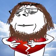 amazing_grace blood broken christianity cloud crown glasses god heart holding_heart holding_object jesus music sky smile soyjak subvariant:wholesome_soyjak thorns variant:gapejak video // 720x720, 173.2s // 22.8MB