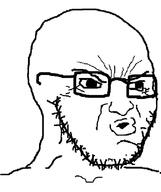 angry breath exercise glasses gym lips mouth_open sigma_male soyjak stubble template variant:soyak // 632x756 // 52.4KB
