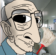 big_nose clothes eyebrows eyes glasses janny mop old shadow stubble suit variant:Uncle_jun wrinkles // 845x826 // 634.2KB